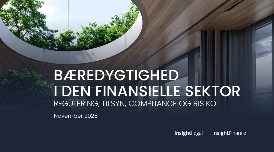 Bæredygtighed i den finansielle sektor - konference - Insight Finance