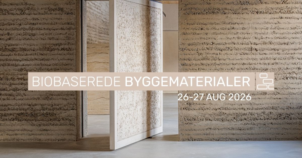 Biobaserede Byggematerialer - konferencen hvor du bliver klogere på mulighederne ved biobaserede byggematerialer - Building Green