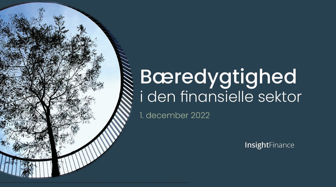 Bæredygtighed i den finansielle sektor - konference - Insight Finance