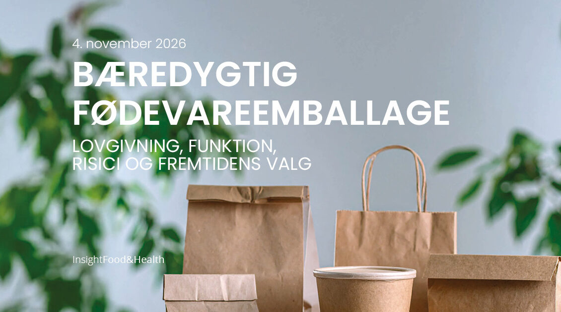 Bæredygtig fødevareemballage - konference - Insight Food & Health