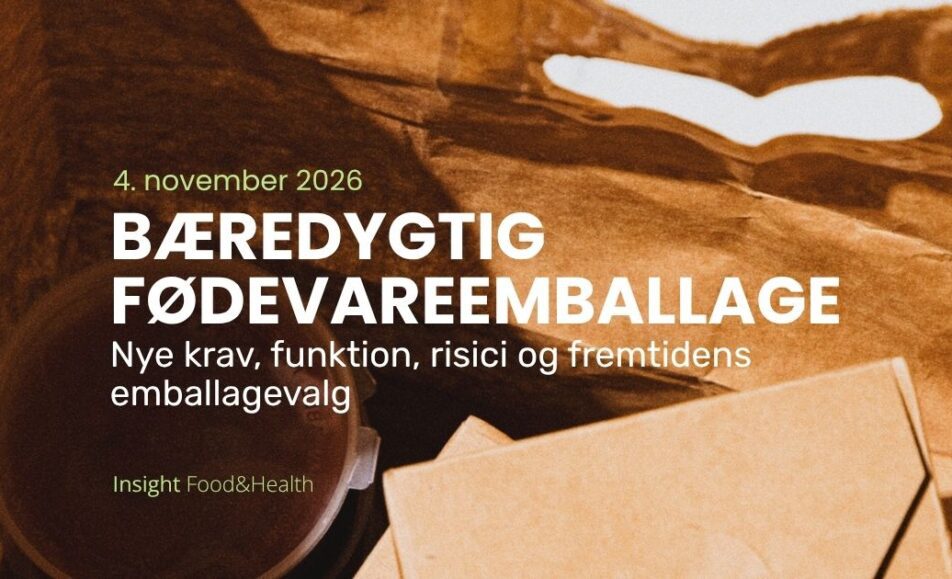 Bæredygtig fødevareemballage - konference - Insight Food & Health