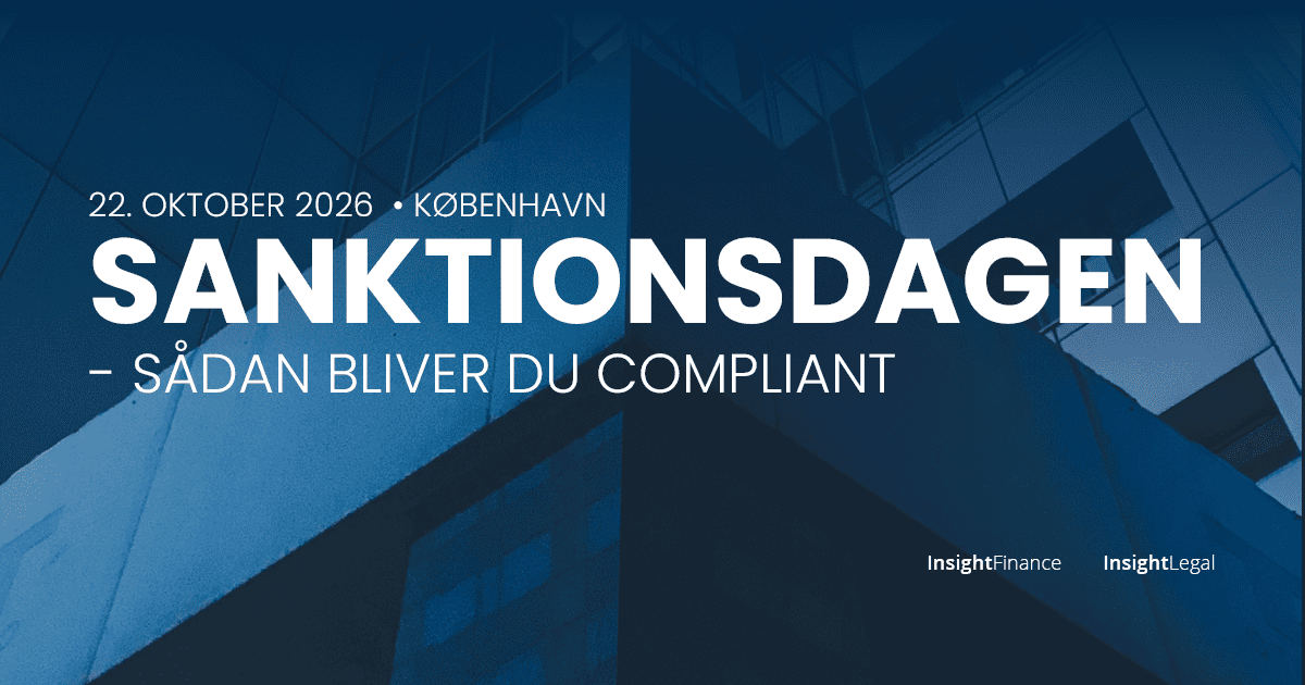 Sanktionsdagen - sådan bliver du compliant - kursus - Insight Finance