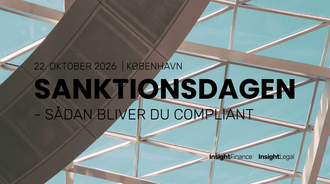 Sanktionsdagen - sådan bliver du compliant - kursus - Insight Finance