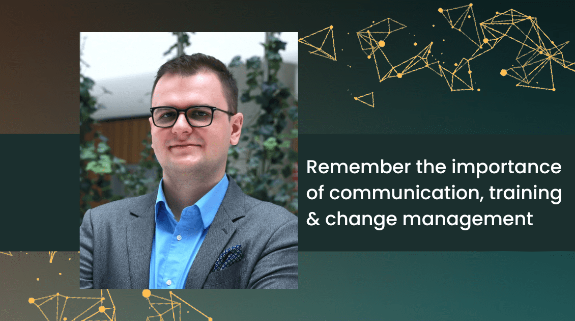 Grzegorz from DSV on IT Compliance