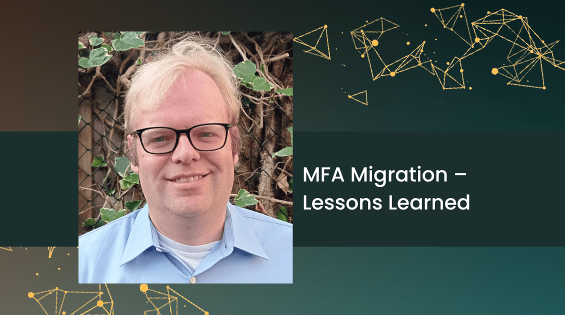 Martin form IKEA on MFA migration