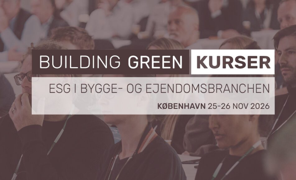 ESG i Bygge- og Ejendomsbranchen - Building Green kursus